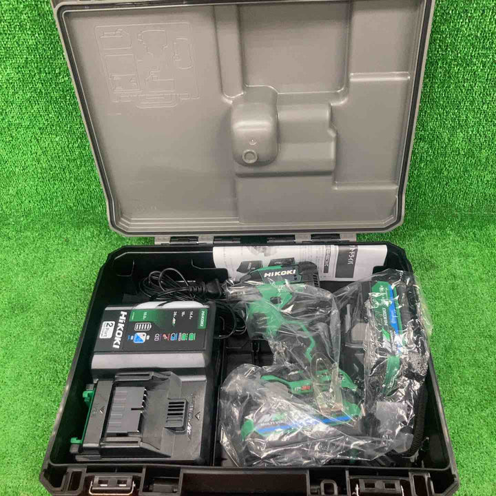 ★ハイコーキ(HIKOKI ※旧:日立工機) コードレスインパクトドライバ アグレッシブグリーン WH36DD(2XHLSZ)【川崎店】