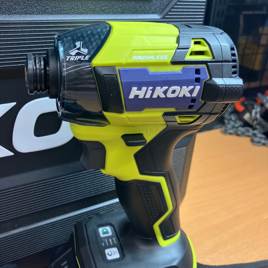 ★ハイコーキ(HIKOKI ※旧:日立工機) コードレスインパクトドライバ スパイダーイエロー WH36DD(2XHYSZ)【越谷店】