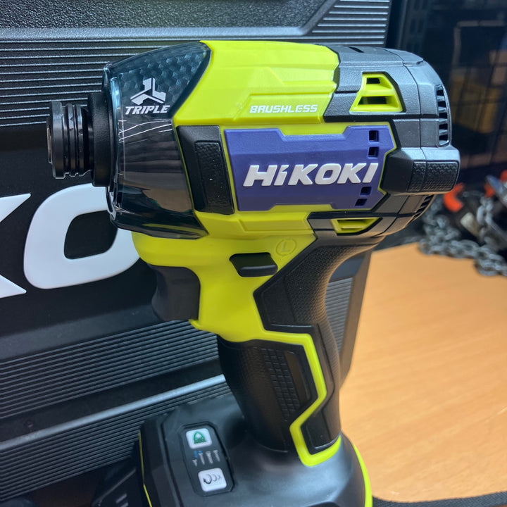 ★ハイコーキ(HIKOKI ※旧:日立工機) コードレスインパクトドライバ スパイダーイエロー WH36DD(2XHYSZ)【越谷店】