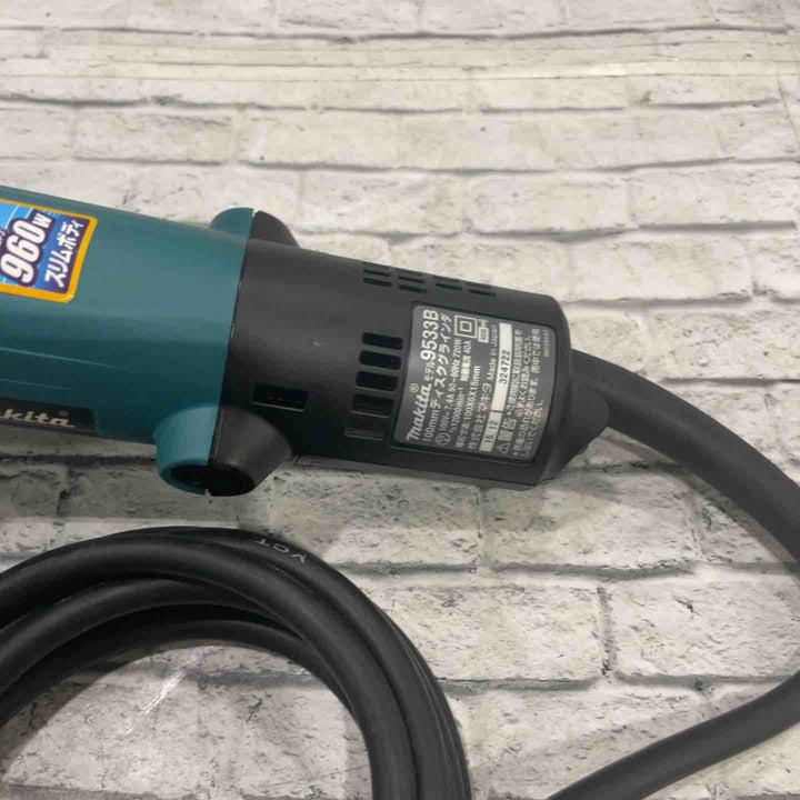 ☆マキタ(makita) 100mmディスクグラインダ 9533B【川口店】