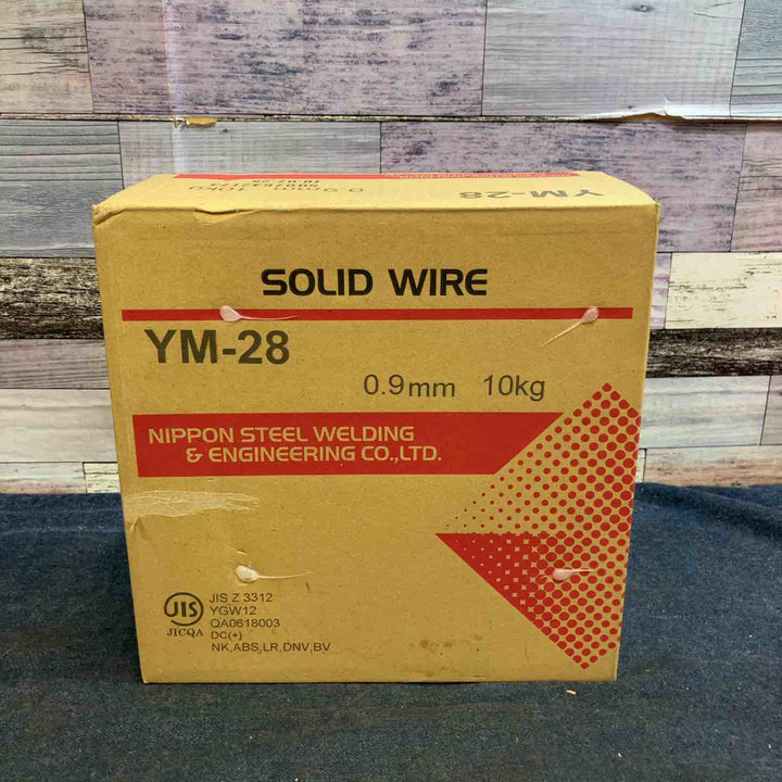 ◇ソリッドワイヤ YGW12 0.9mm 10kg/巻 YM-28、MG-50T、YM-45T適合 10kg/巻【八潮店】