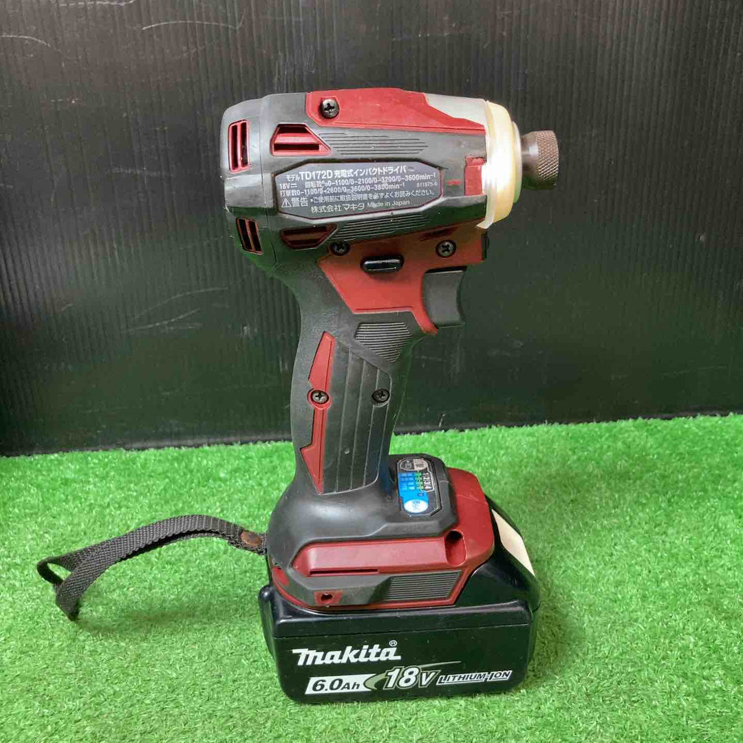 ★マキタ(makita) コードレスインパクトドライバー TD172DGXAR【岩槻店】