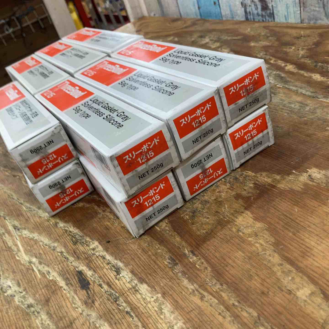 スリーボンド 液状ガスケット 灰色 シリコーン系 TB1215 250g 14本セット【柏店】