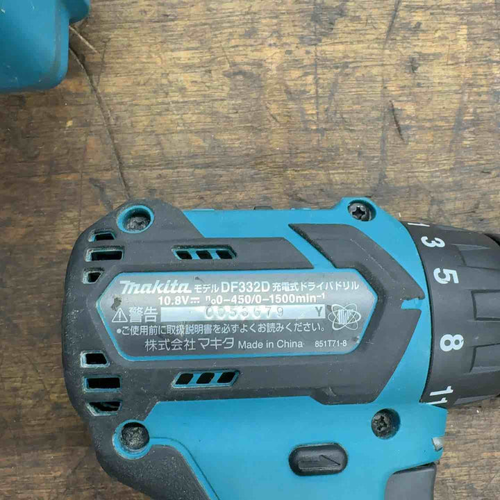 ★マキタ(makita) コードレスドリルドライバー DF332DSMX【八潮店】