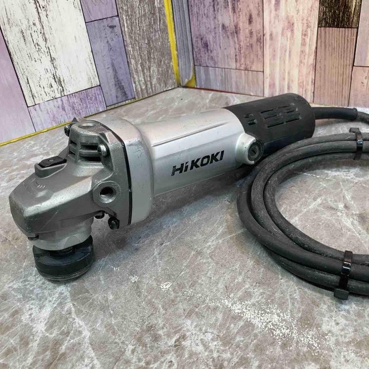 ◇HiKOKI(ハイコーキ) AC100V 125mm ディスクグラインダー アルミボディ スナップスイッチタイプ 3P可倒式プラグ付き G13SHA(E)【八潮店】