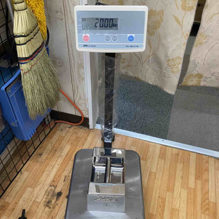 【中古品】メーカー不明 ステンレス分銅 枕型 20kg 2個セット ケースあり 2個口発送【柏店】