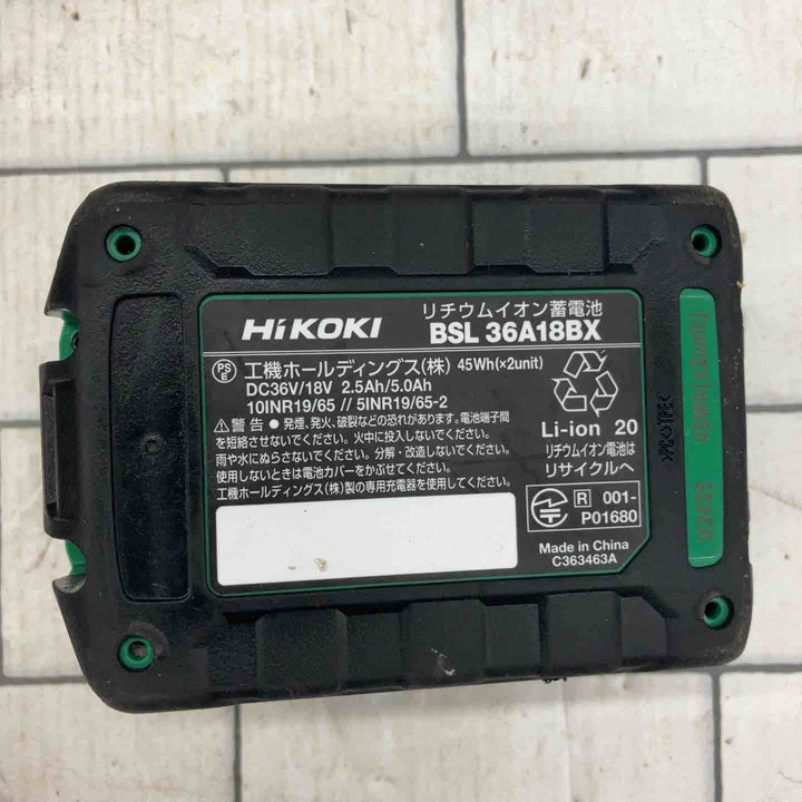 ◇ハイコーキ(HiKOKI) コーナインパクトドライバ  WH18DYA(XPZ)【所沢店】