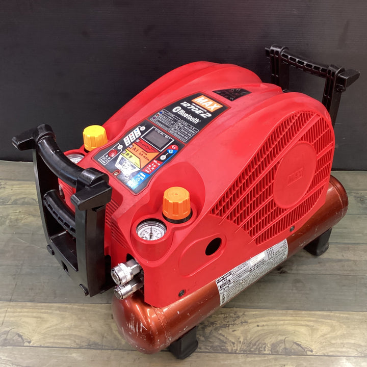 マックス(MAX) エアコンプレッサー AK-HL1270E2_レッド 【東大和店】