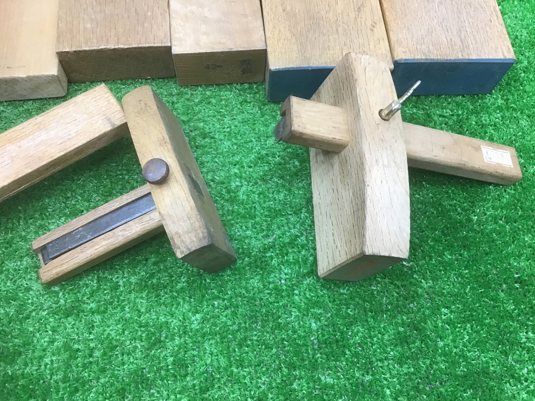 現状品　鉋13台まとめ売り　鉋・大工道具【富山店】●Y5
