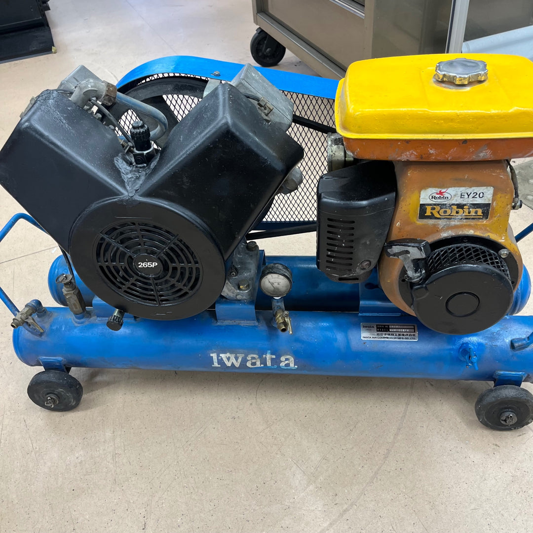 【中古現状品/店頭受取り限定】◇アネスト岩田 IWATA 3馬力 エンジンコンプレッサ SUE-222PB【東大和店】