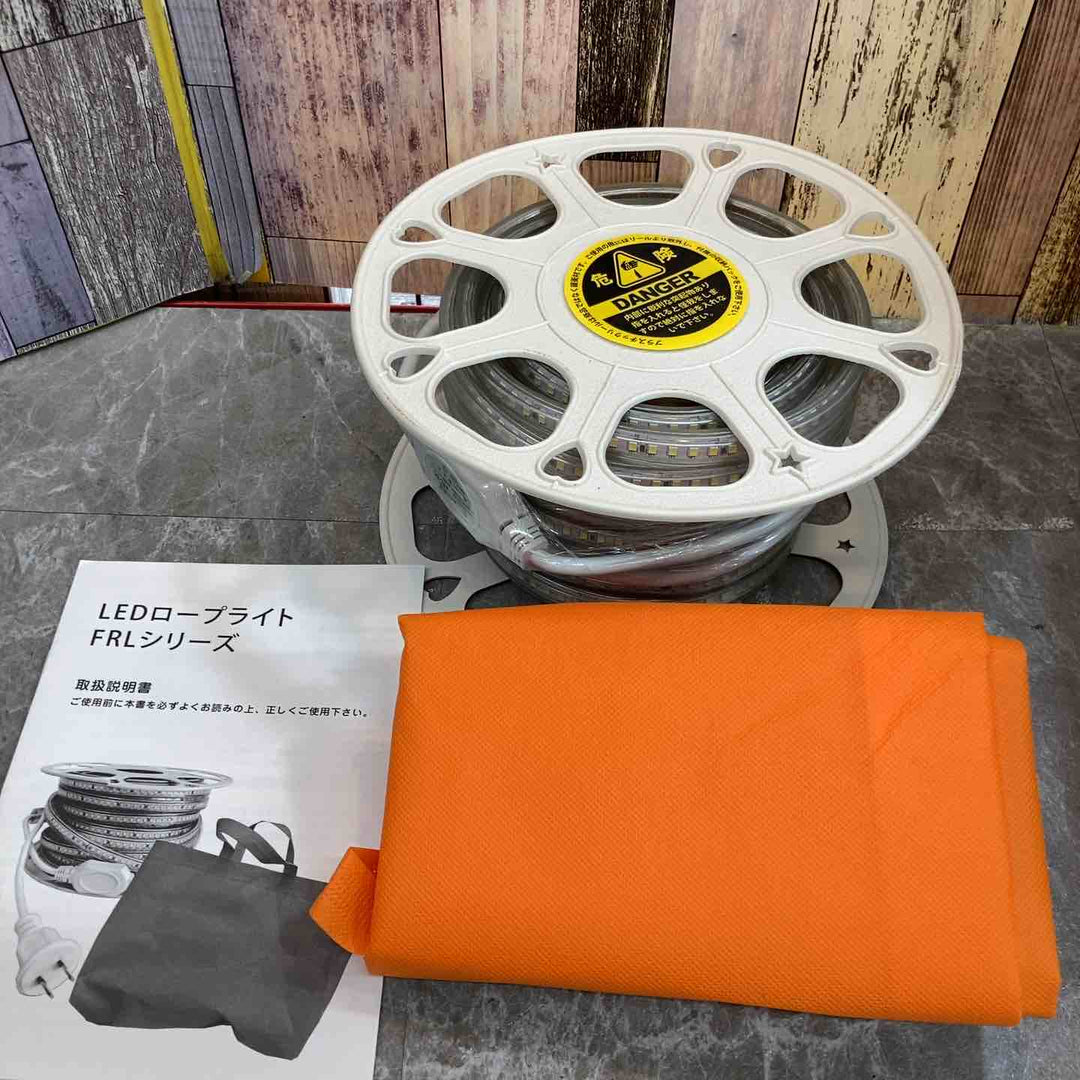 【未使用品】◇富士倉 LEDロープライト 白 10m FRL-W10M【八潮店】