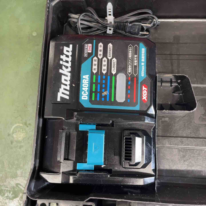 ★マキタ(makita) コードレスインパクトドライバ TD003GRAX　40Vバッテリー2個付き、充電器付属【戸田店】