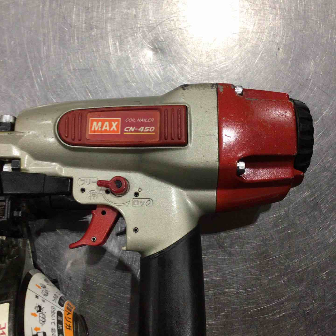 〇マックス(MAX) 常圧エア釘打ち機 CN-450【川口店】