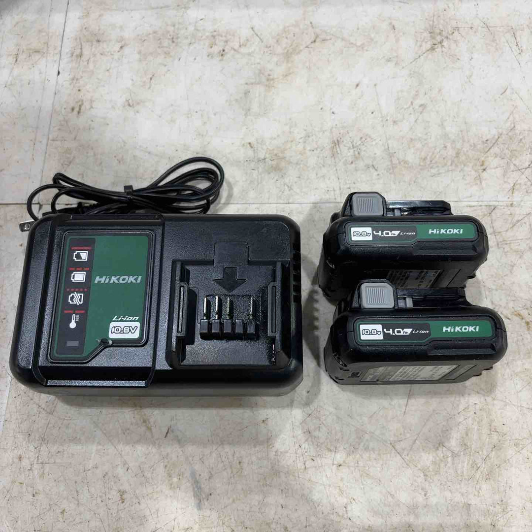 ★ハイコーキ(HIKOKI ※旧:日立工機) 10.8V コードレスドリルドライバー DS12DD(2LS)【川口店】