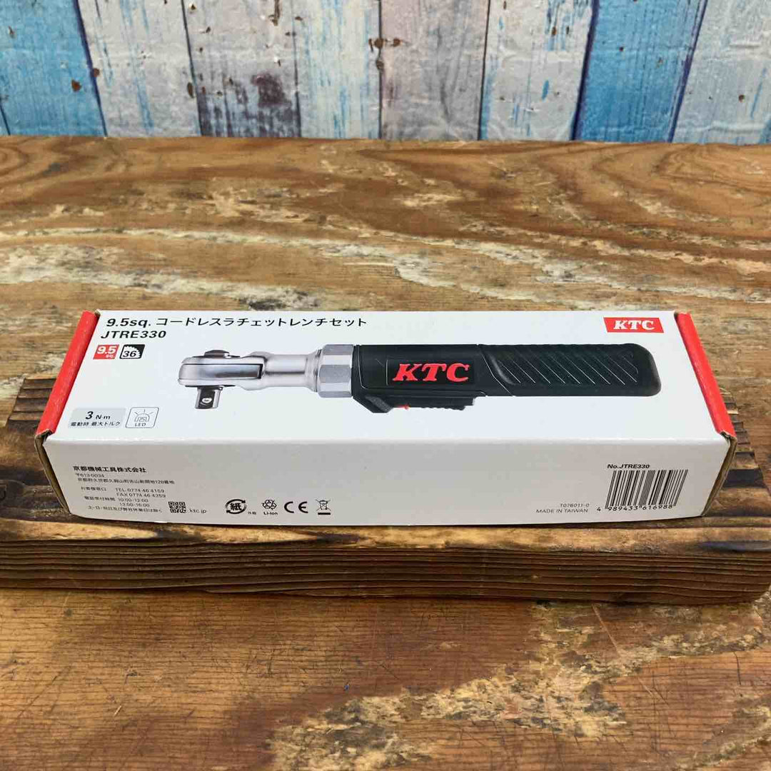 京都機械工具(KTC)/9.5sq.コードレスラチェットレンチセット 品番:JTRE330【柏店】