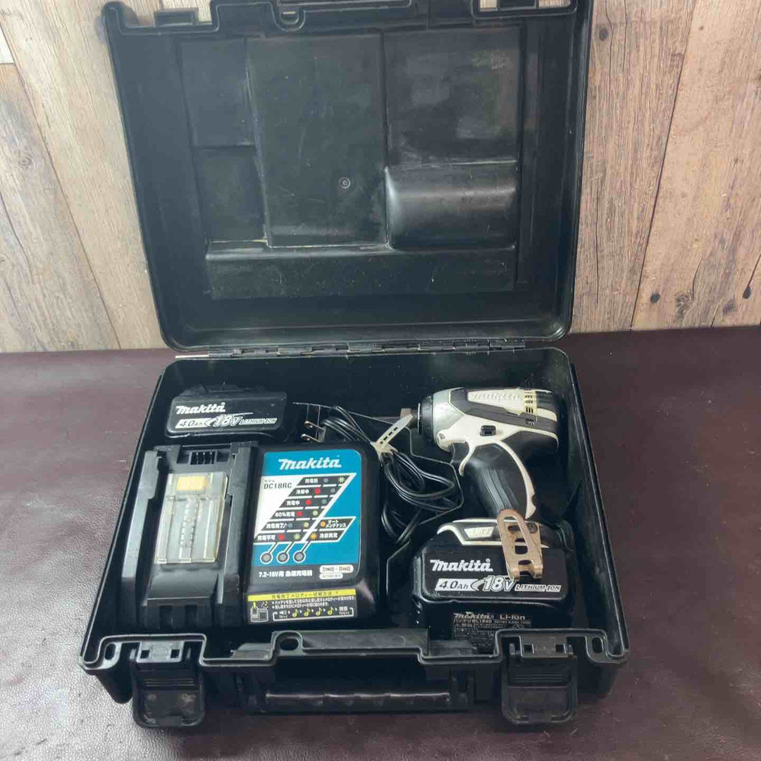 【中古品】 マキタ(makita) コードレスインパクトドライバー TD146DMX2W 【東大和店】