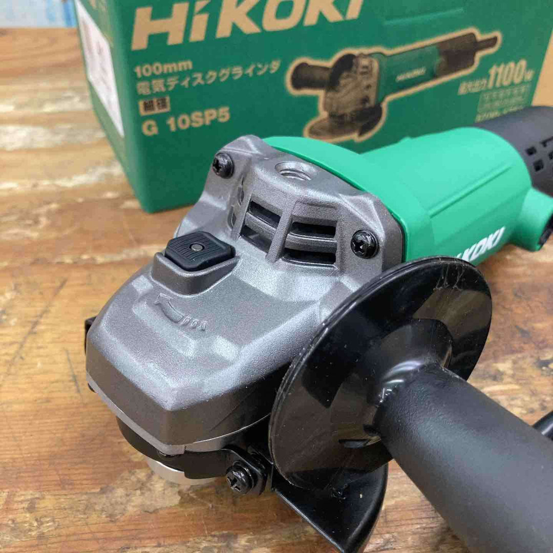 ◇ハイコーキ(HIKOKI ※旧:日立工機) 100mm ディスクグラインダー スナップスイッチタイプ G10SP5【柏店】