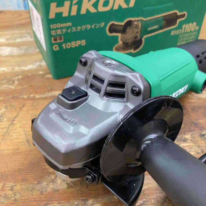 ◇ハイコーキ(HIKOKI ※旧:日立工機) 100mm ディスクグラインダー スナップスイッチタイプ G10SP5【柏店】