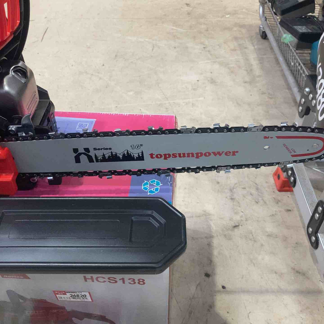 トップサン エンジンチェンソー HCS-138【町田店】