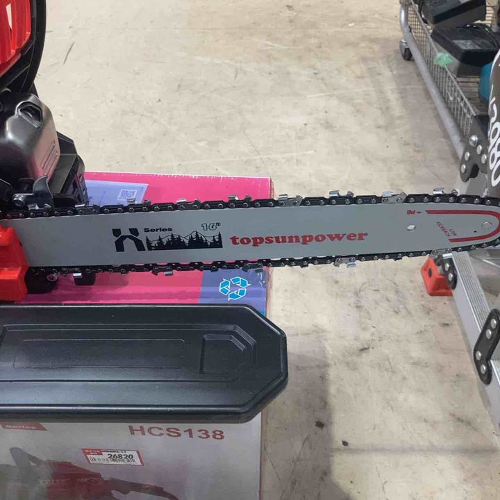 トップサン エンジンチェンソー HCS-138【町田店】