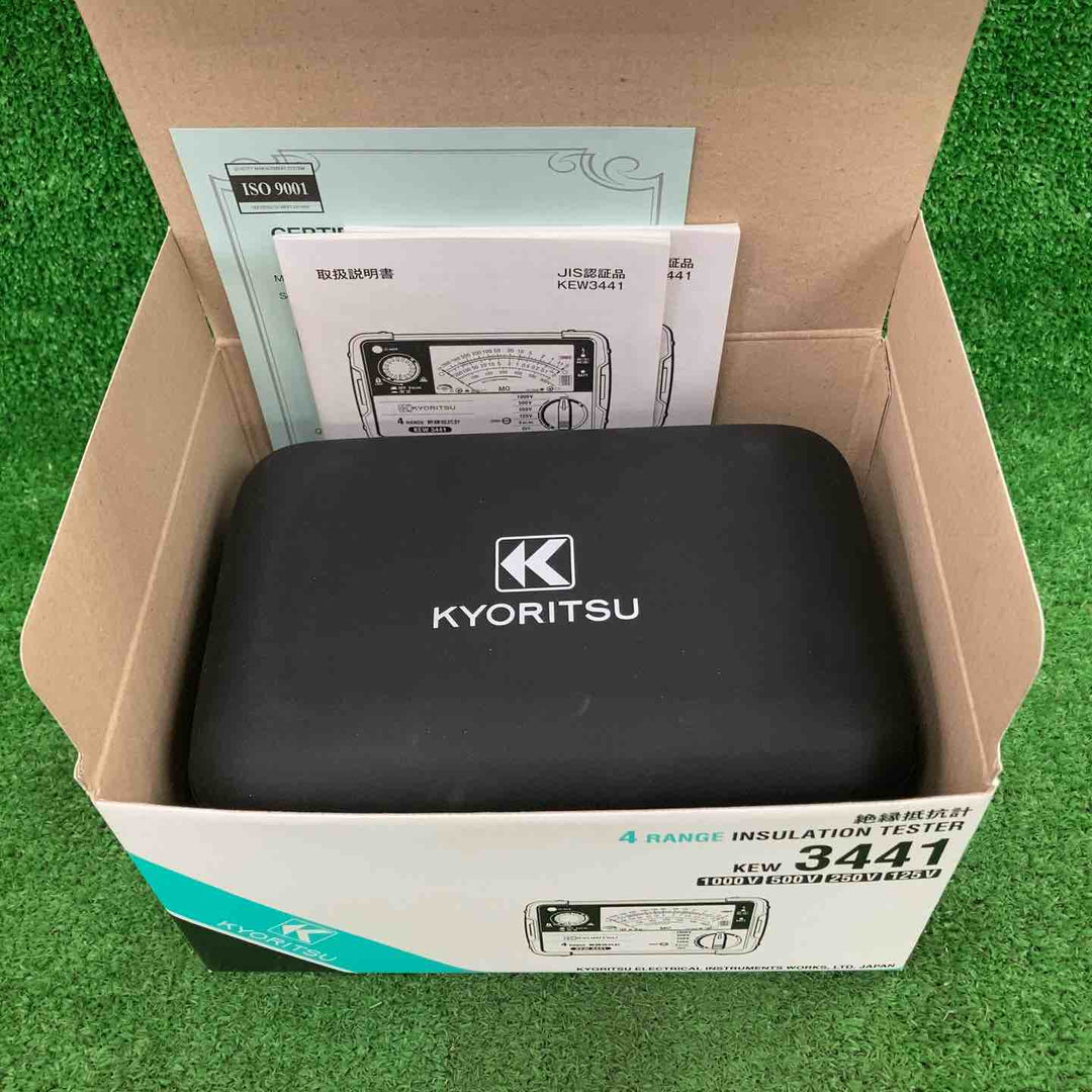 □共立電気計器(KYORITSU) アナログ絶縁抵抗計 KEW3441【川崎店】