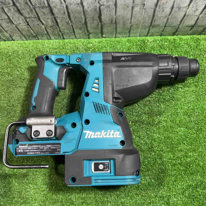 ★マキタ(makita) コードレスハンマドリル HR001GRDXV 動作確認済み 40V2.5Ah×2、集じんシステム、充電器、ハンドル、ストッパポール、ケース付き【川口店】