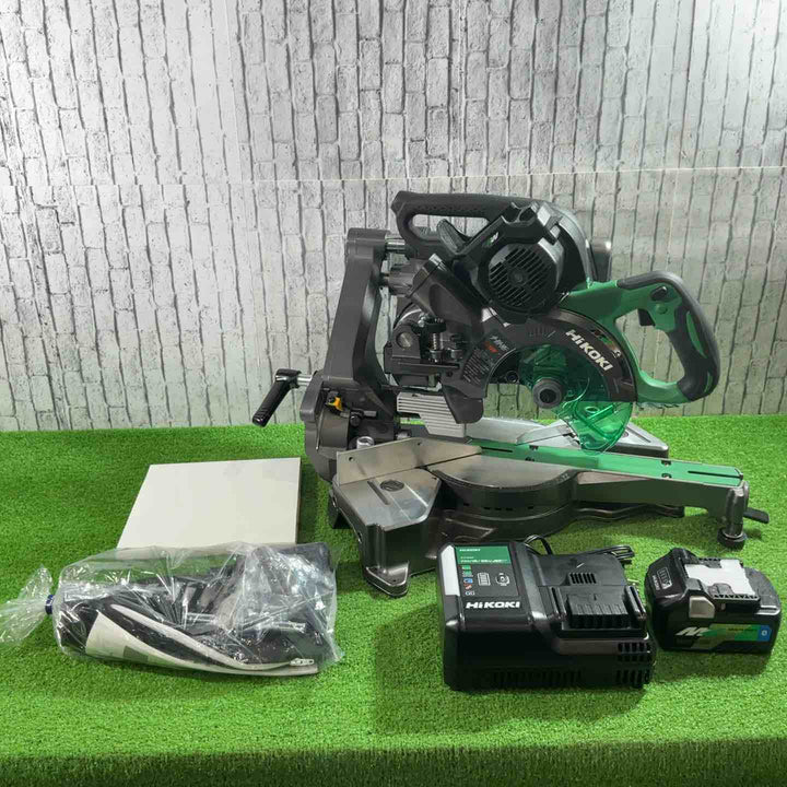 ★ハイコーキ(HIKOKI ※旧:日立工機) コードレス卓上スライド丸のこ C3606DRB(K)(XPS)【川口店】