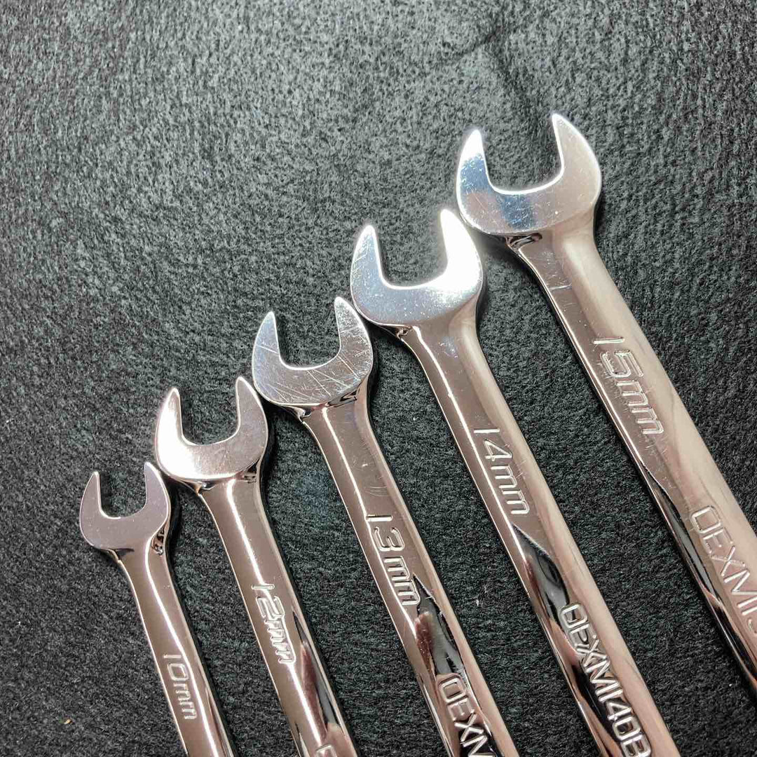 【中古美品】 Snap-on(スナップオン) OEXM100B/120B/130B/140B/150B フランクドライブコンビネーションレンチ 5本セット 【東大和店】