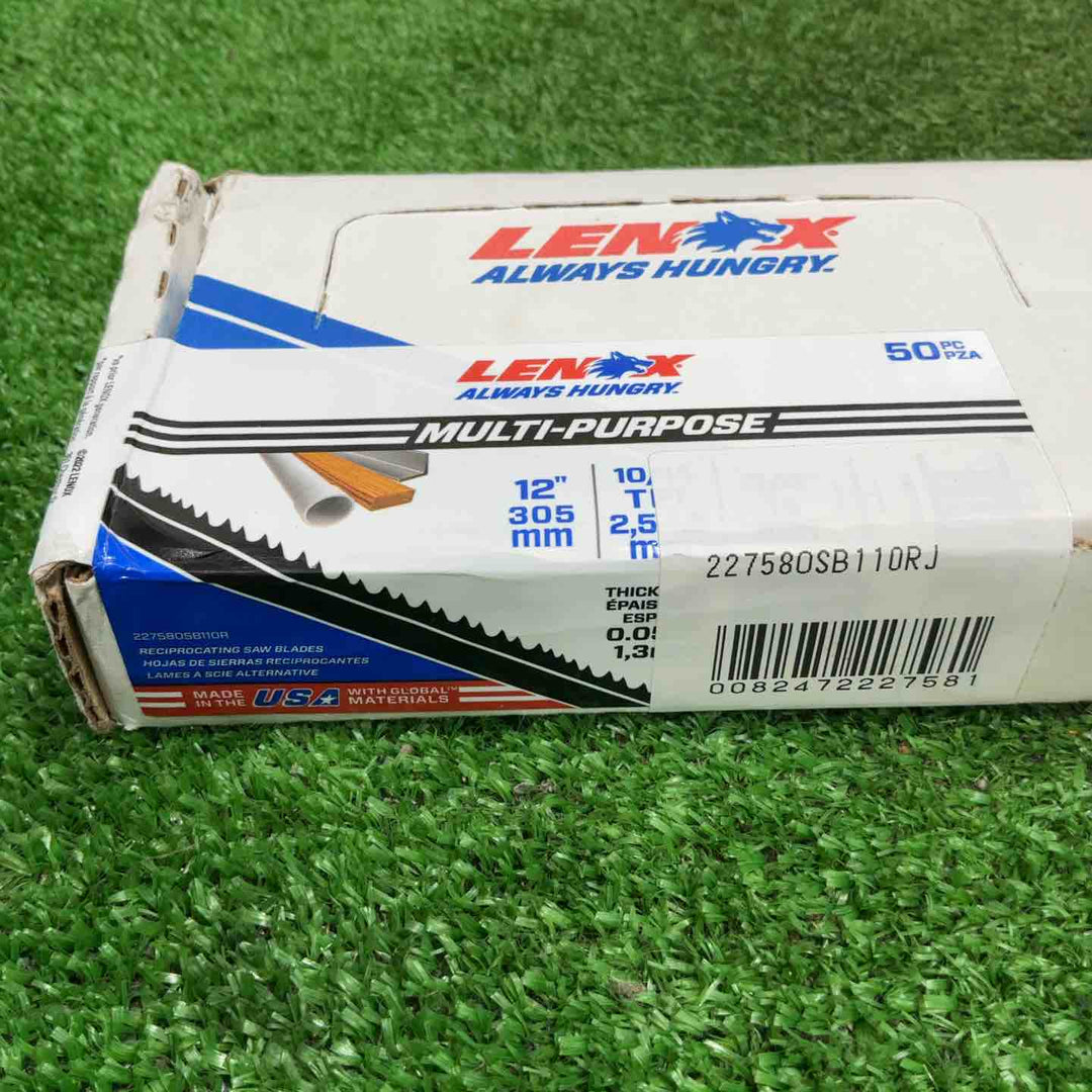 ◇レノックス(LENOX) バイメタルセーバーソーブレード 300mm 10/14山 (50枚) 22758OSB110R【草加店】