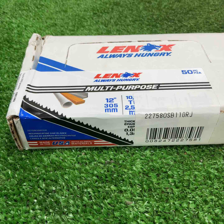 ◇レノックス(LENOX) バイメタルセーバーソーブレード 300mm 10/14山 (50枚) 22758OSB110R【草加店】