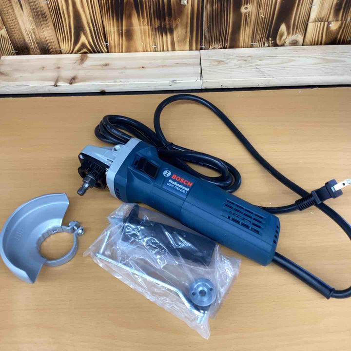 ボッシュ(BOSCH) 100mmディスクグラインダー GWS750-100IDIY 鉄筋 アングル材 仕上げ磨き 建築 石材 加工 コンクリート ブロック レンガ タイル 研磨 ガラス 断面磨き 加工【越谷店】