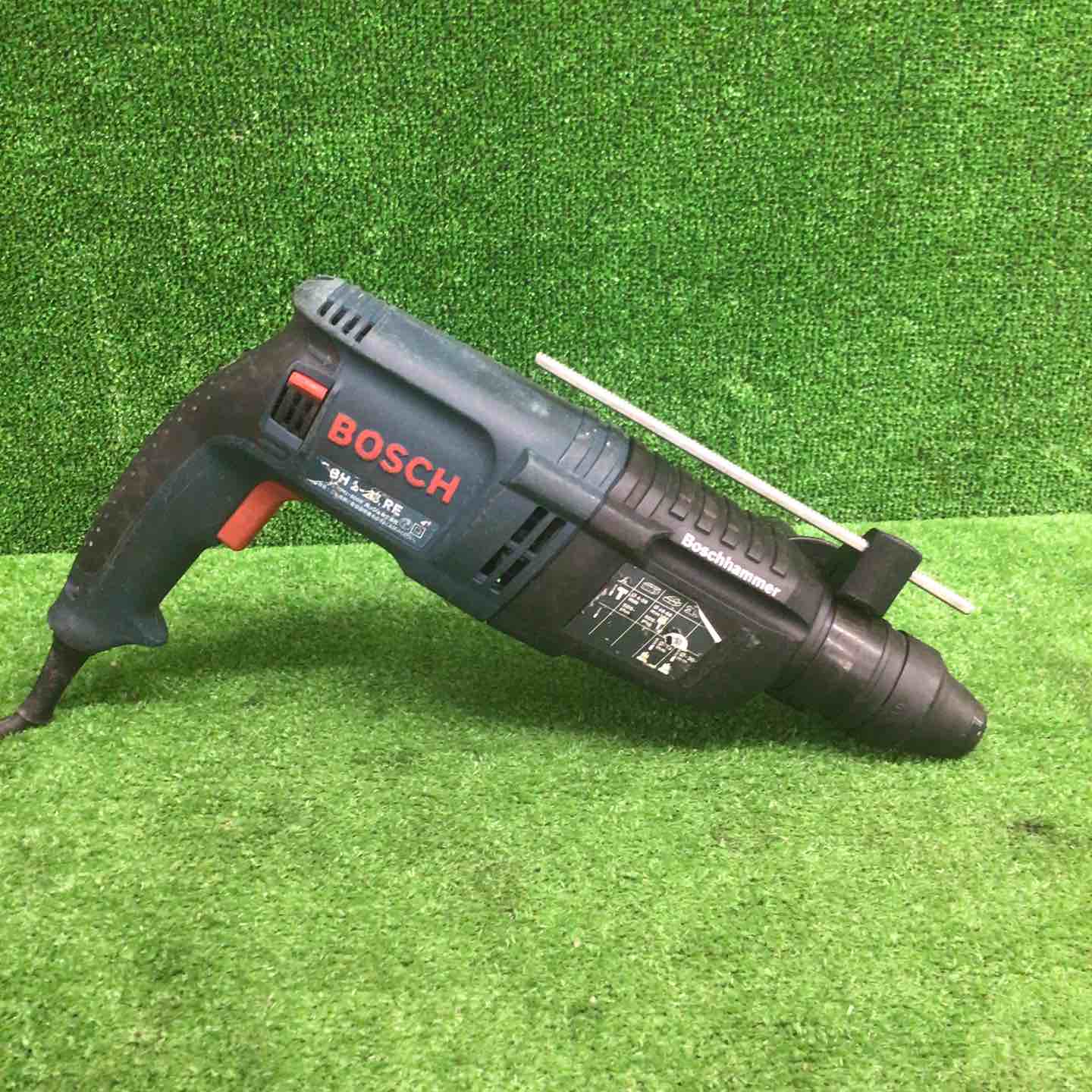 【中古】 ボッシュ BOSCH GBH2-26RE ハンマドリル ハンマ ドリル 100V ケース付き 汚れ キズ有 簡易動作確認済 【ハンズクラフト沖縄豊見城店】 BOSCH ボッシュ ハンマードリル 100V GBH 2-26RE - 中古工具・電動工具