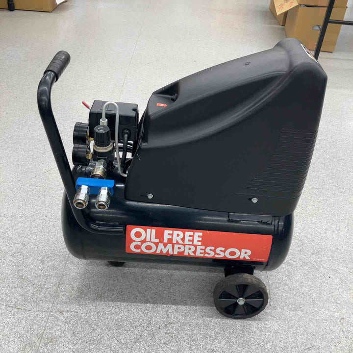 GREATTOOL エアーコンプレッサー オイルフリー タンク容量24L OF-1524【八潮店】
