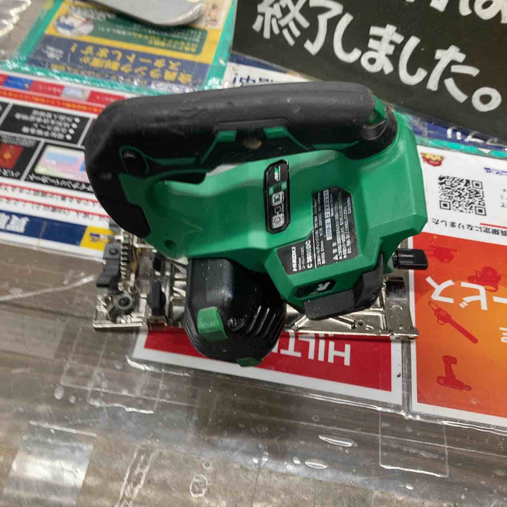 ◇ハイコーキ(HIKOKI ※旧:日立工機) コードレス丸のこ C3605DC(SK)(NN)　本体のみ、36V対応、145～147㎜対応【戸田店】