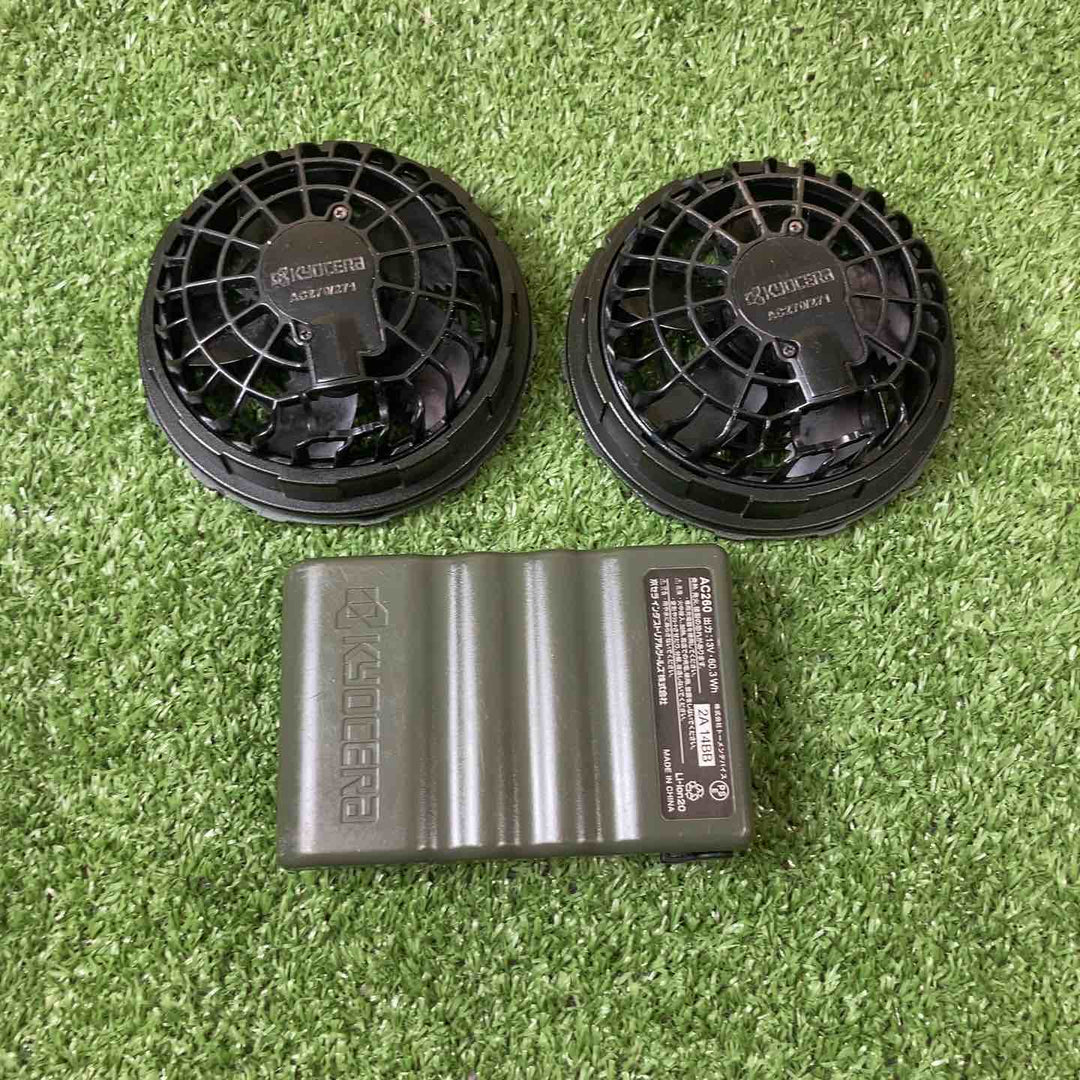◇バートル(BURTLE) 空調服 エアークラフト ファンユニット AC270/271 + バッテリー AC260 13V セット【川崎店】