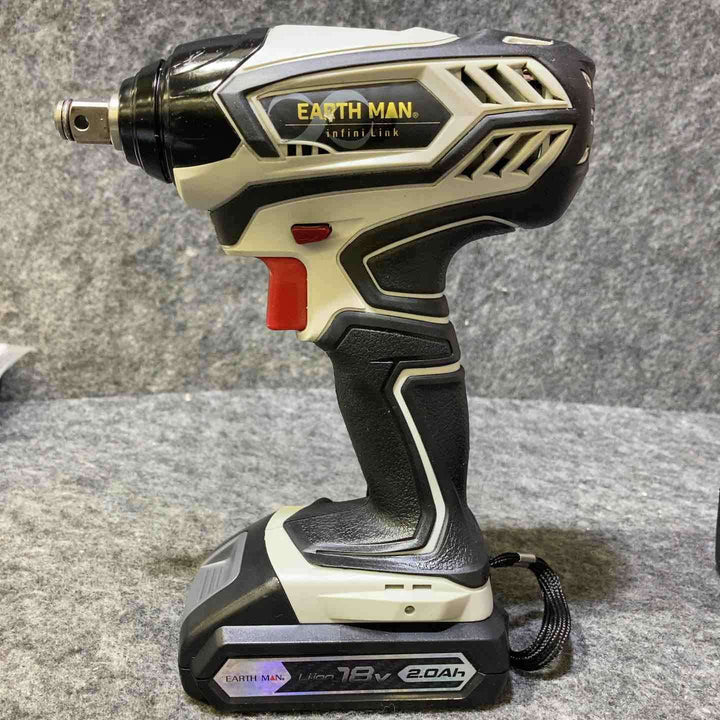 髙儀(Takagi) 18V 充電式インパクトレンチ EARTH MAN infini-Link IW-180LiB【桶川店】