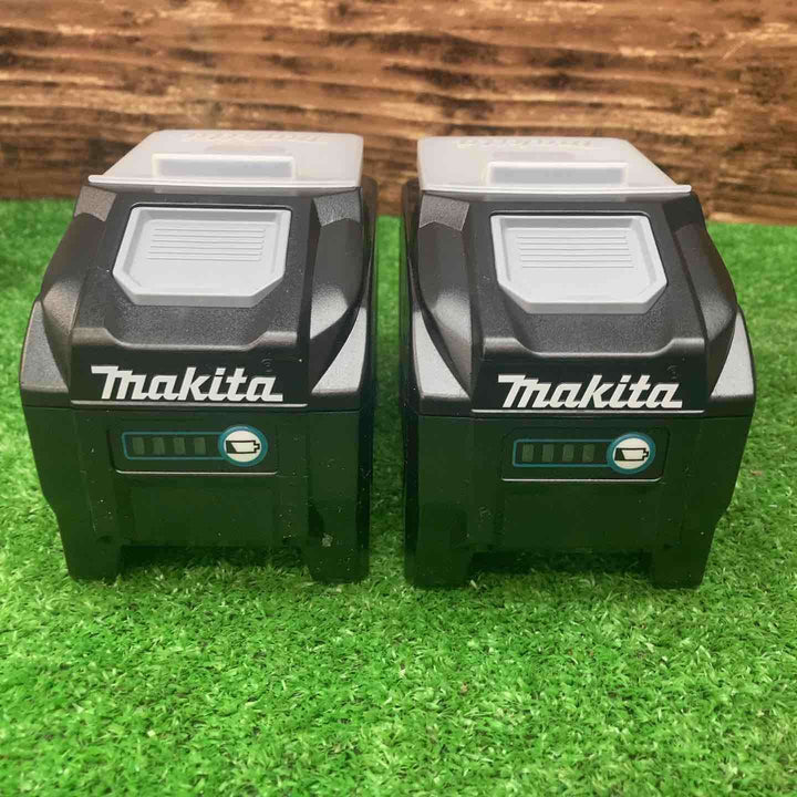 マキタ(makita) 純正 リチウムイオンバッテリー 40Vmax/5.0Ah BL4050F 2個セット【川越店】