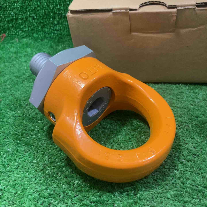 キトー/KITO リフティングポイント アイボルト型 LPE1J024 使用荷重：2.5t 取付ボルトサイズ：Ｍ24×36　2個組【川崎店】
