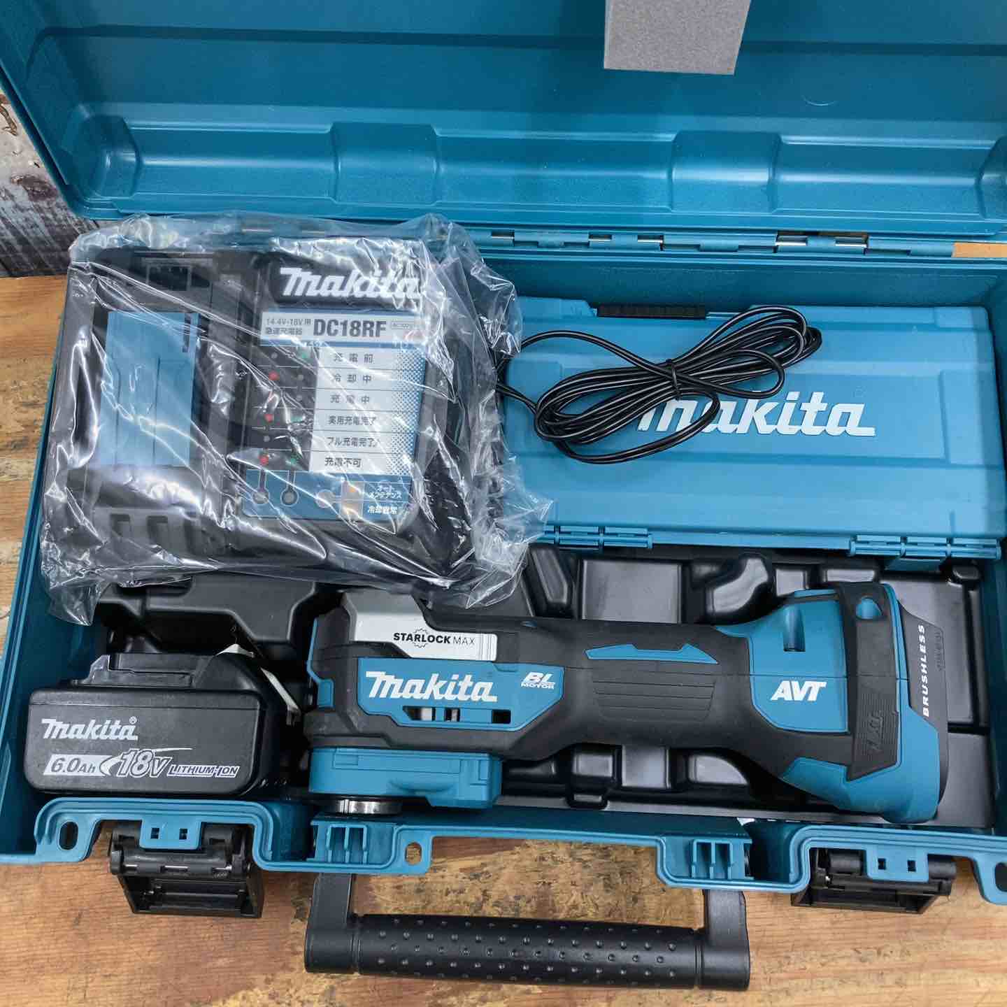 送料無料【中古品】マキタ(makita) コードレスマルチツール TM52DRG