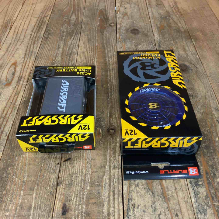 バートル(BURTLE) 空調服 ファン AC241 ＋12v バッテリー AC230 エアークラフト セット【所沢店】
