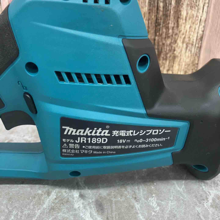 ★マキタ(makita) コードレスレシプロソー JR189DZ【八潮店】