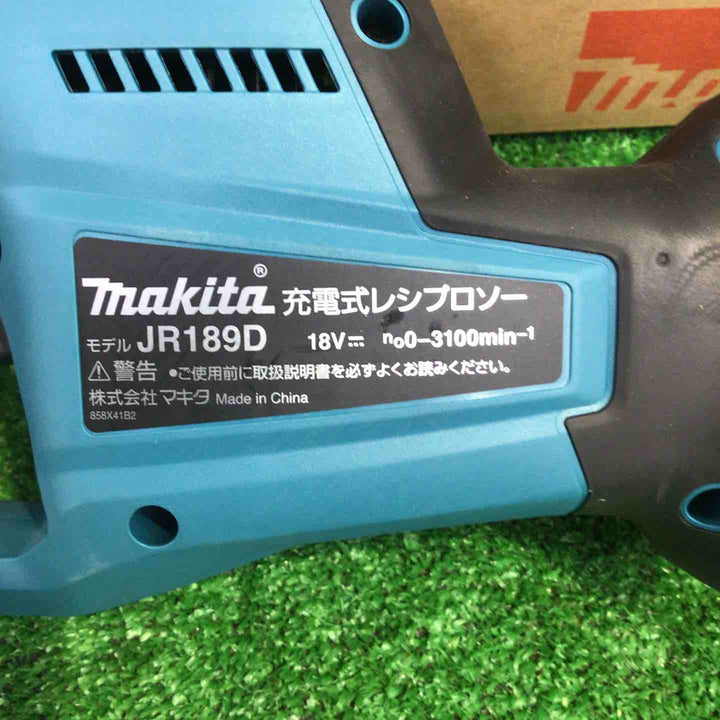 ★マキタ(makita) コードレスレシプロソー JR189DZ【町田店】