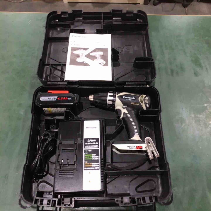 Panasonic(パナソニック) 充電ドリルドライバー14.4V グレー EZ7441LS2S-H【川口店】
