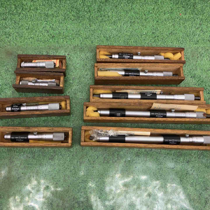 ミツトヨ 内側マイクロメーター セット  50~200mm/225mm~300mm【町田店】