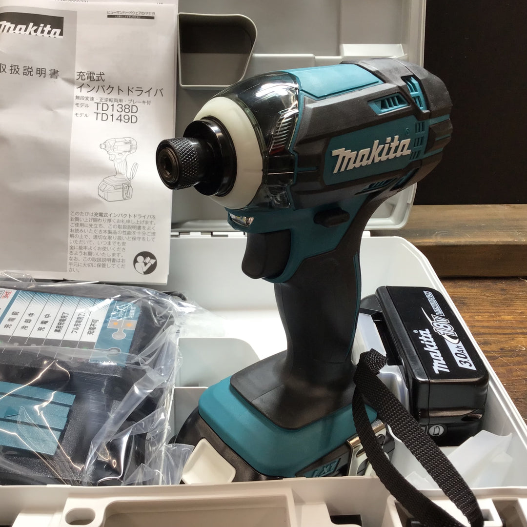 ★マキタ(makita) コードレスインパクトドライバー TD149DRFX【戸田店】