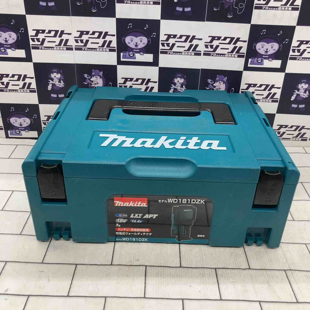 ★マキタ(makita) コードレスウォールディテクタ コンクリート探知機 WD181DZK　充電器+バッテリー２個付き！【所沢店】