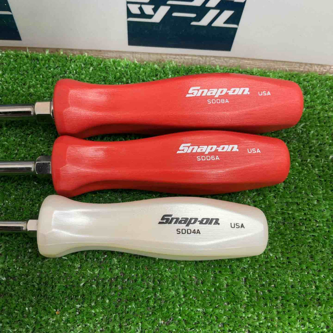 ▲スナップオン(Snap-on) SDD4A SDD6A SDD8A マイナスドライバー3本セット【草加店】