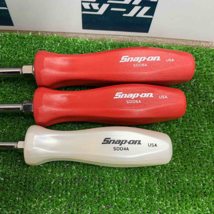 ▲スナップオン(Snap-on) SDD4A SDD6A SDD8A マイナスドライバー3本セット【草加店】