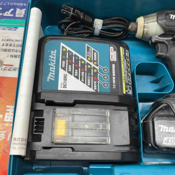 ★マキタ(makita) コードレスソフトインパクトドライバー TS141DRMXB【戸田店】