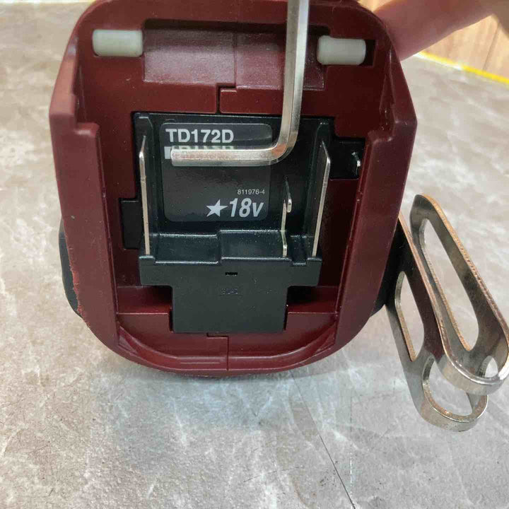 ★マキタ(makita) 18V コードレスインパクトドライバー TD172DGXAR ※ケース無し【八潮店】